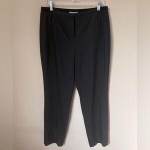 Elie Tahari Straight Leg Dress Pants Grey Size 10